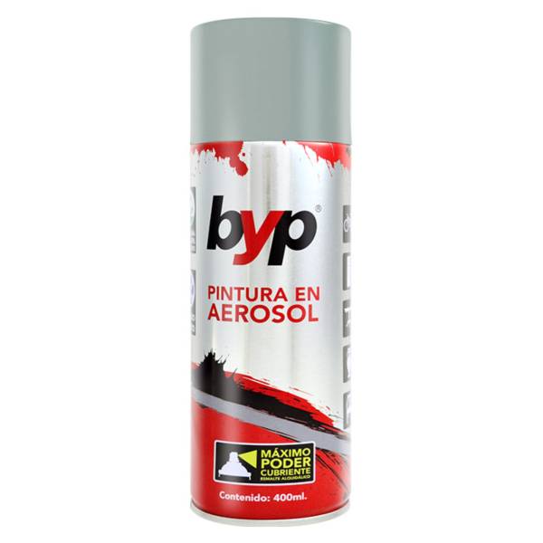 281609 BYP - Pintura en aerosol 400ml plata metalico APL BYP