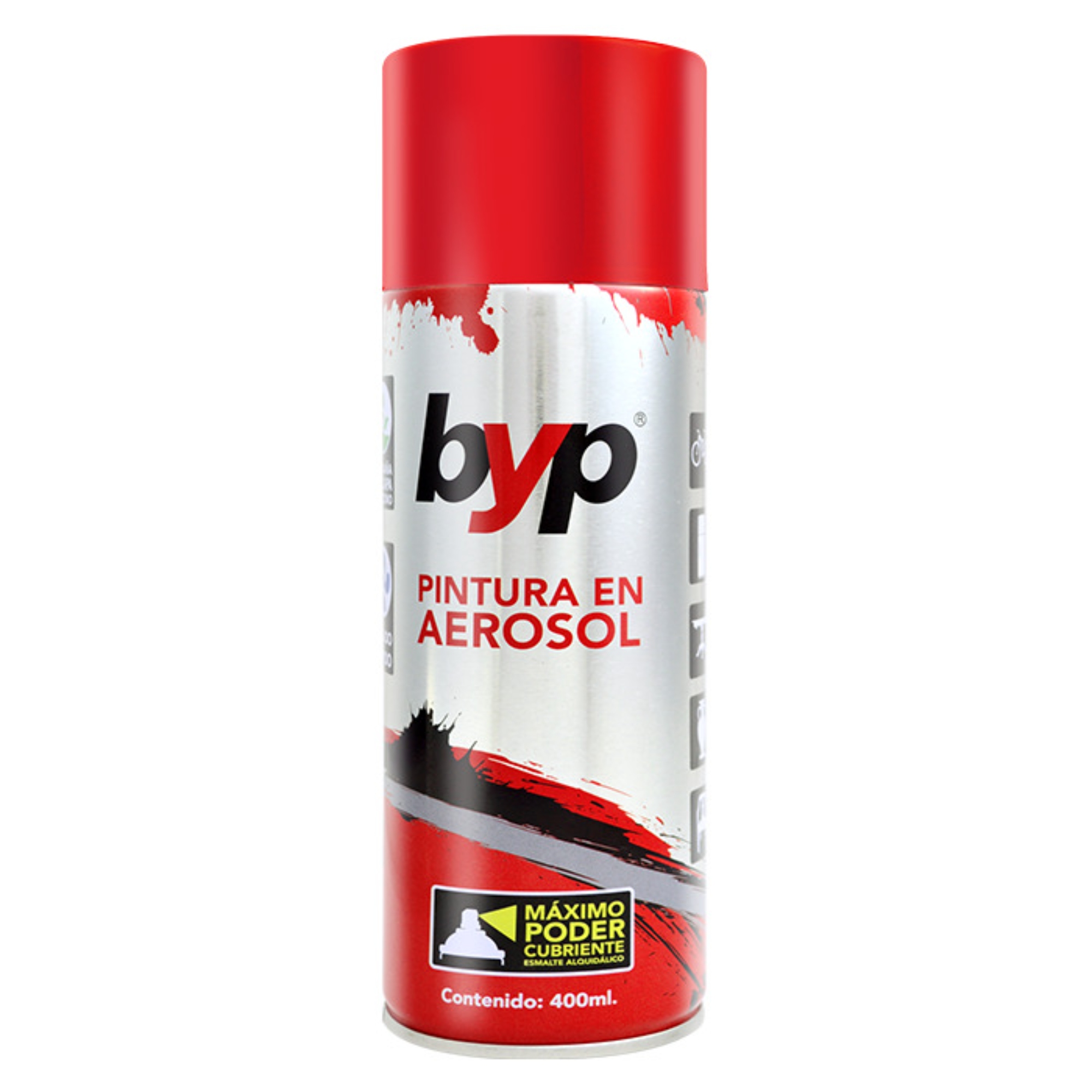 281610 BYP - Pintura en aerosol 400ml rojo bermellon ARB BYP