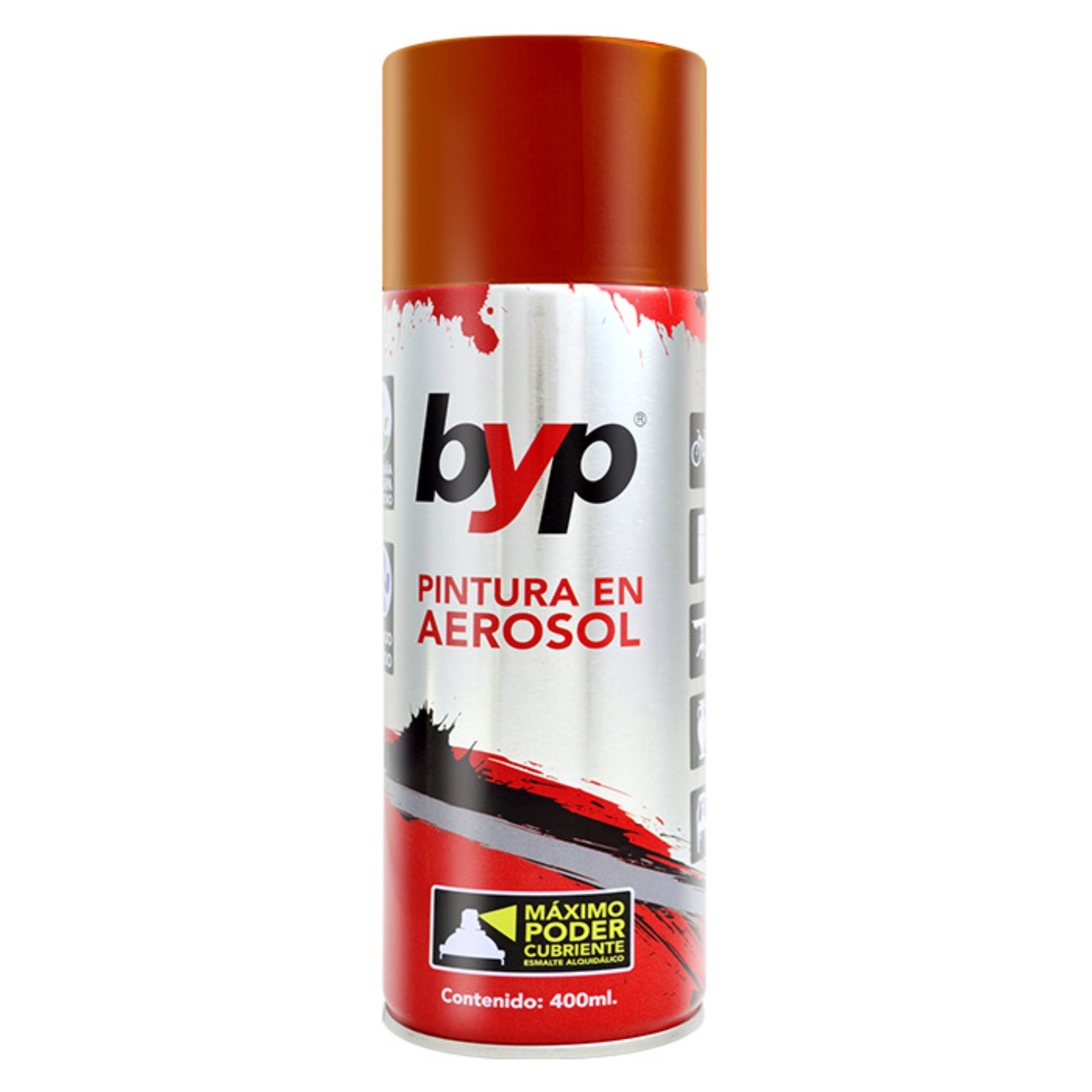 281612 BYP - Pintura en aerosol 400ml rojo oxido APR BYP