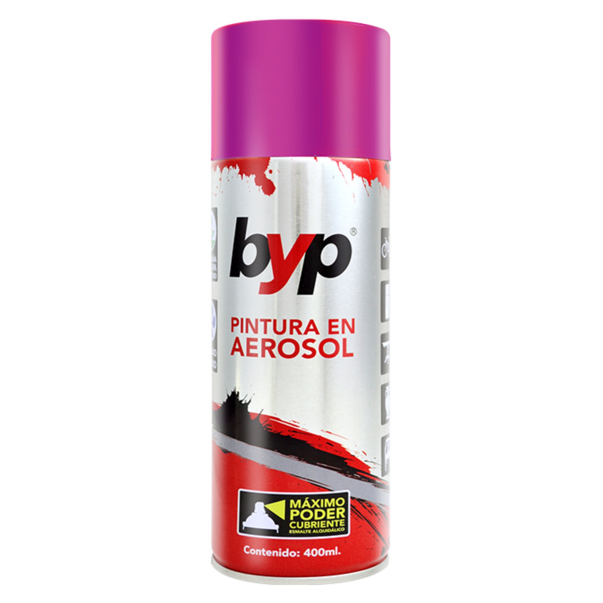 281613 BYP - Pintura en aerosol 400ml rosa ARO BYP