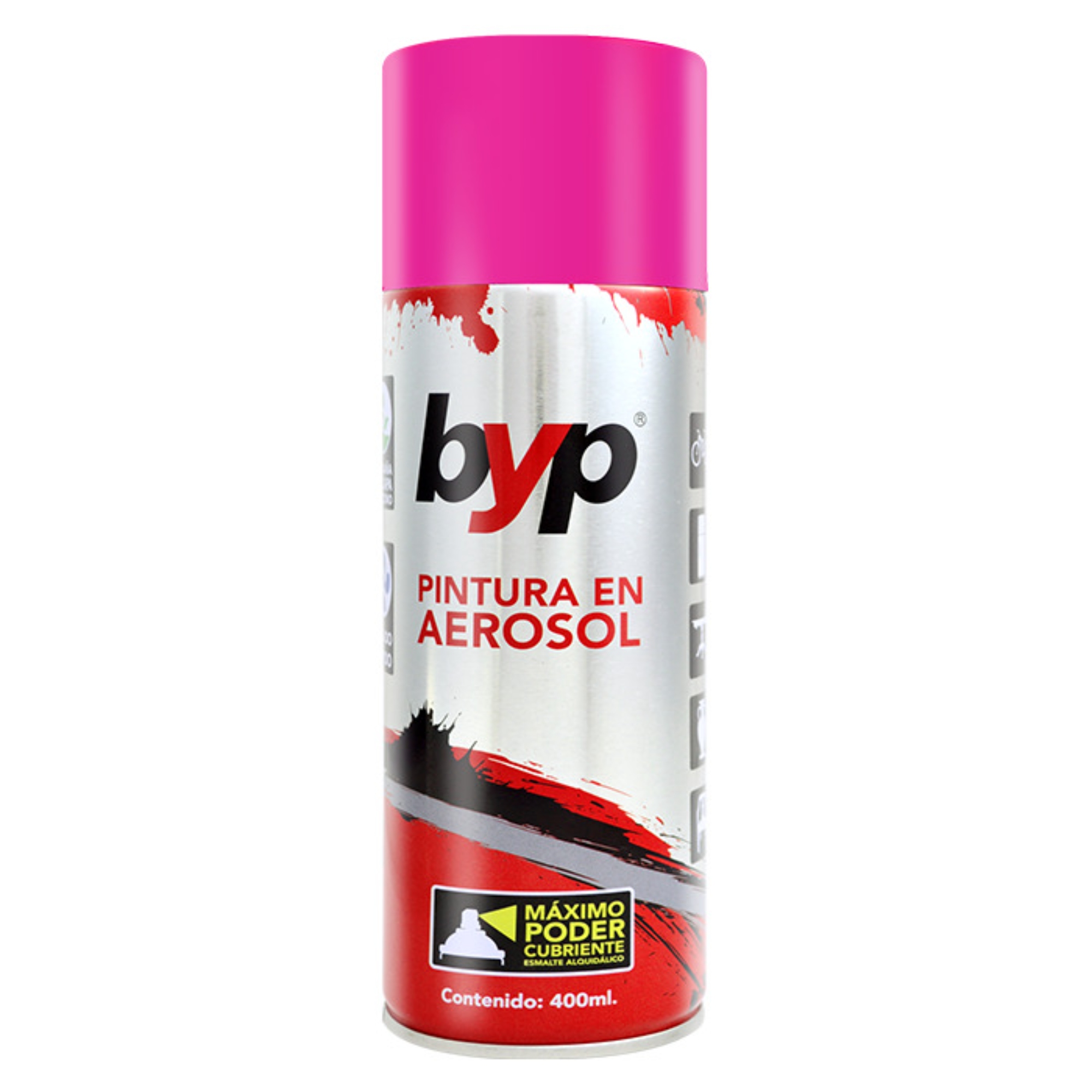 281614 BYP - Pintura en aerosol 400ml rosa neon ARF BYP