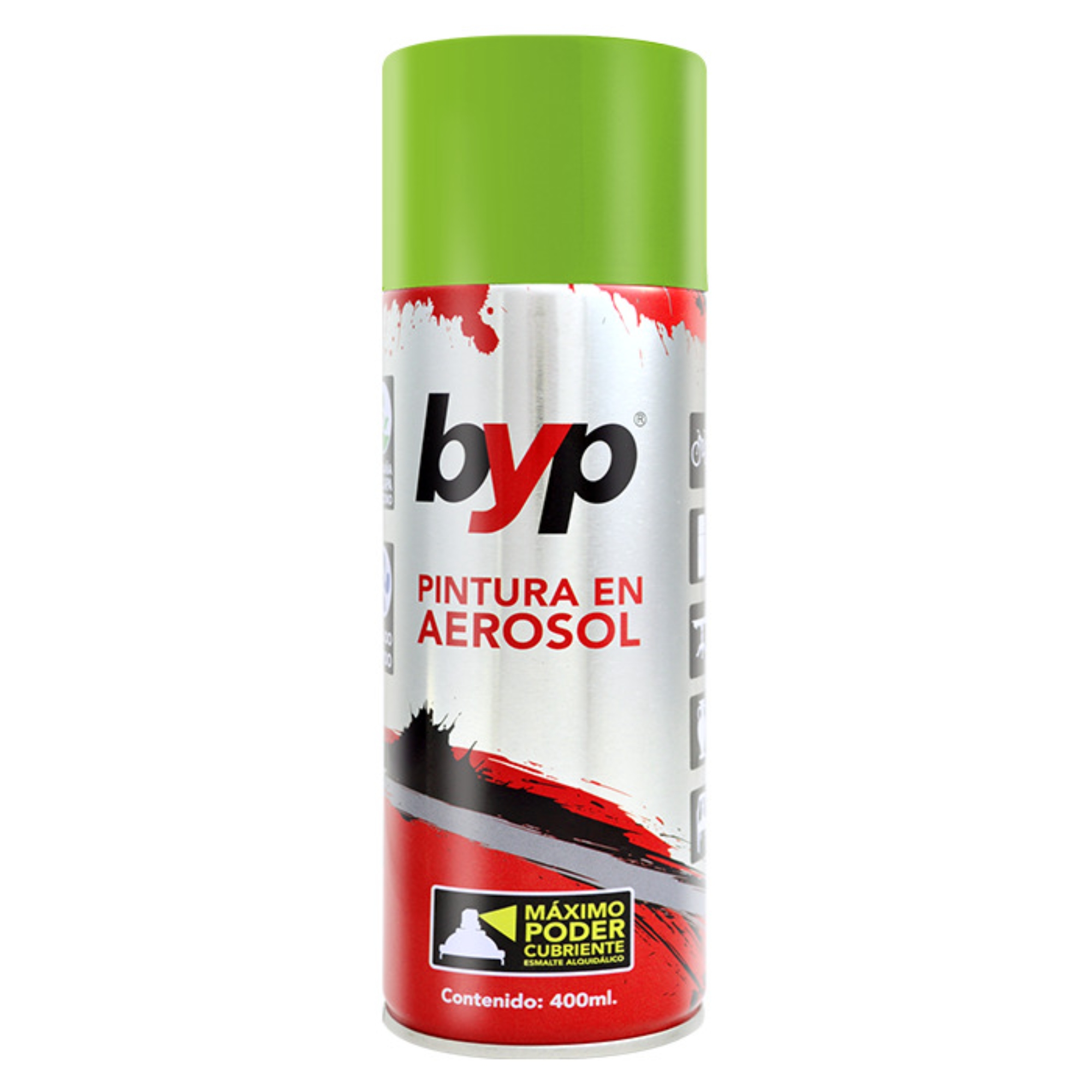 281618 BYP - Pintura en aerosol 400ml verde ecologico AVE BYP