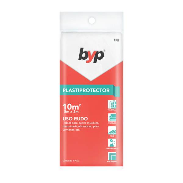281621 BYP - Plastiprotector uso rudo 5.0x2m PPR BYP