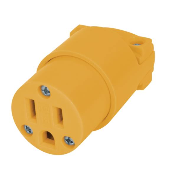 281702 AKSI - Contacto industrial plastico aterrizado Aksi