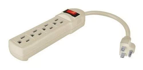 281706 AKSI - Multicontacto con cable 50cm 04 contactos con indicador Aksi