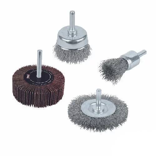 281847 AKSI - Juego de cardas para taladro 4pz Aksi