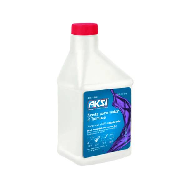 281852 AKSI - Aceite para motor 2 tiempos mineral 250ml Aksi