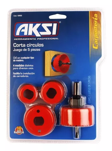 281854 AKSI - Juego para instalar cerraduras 5pz kit Aksi