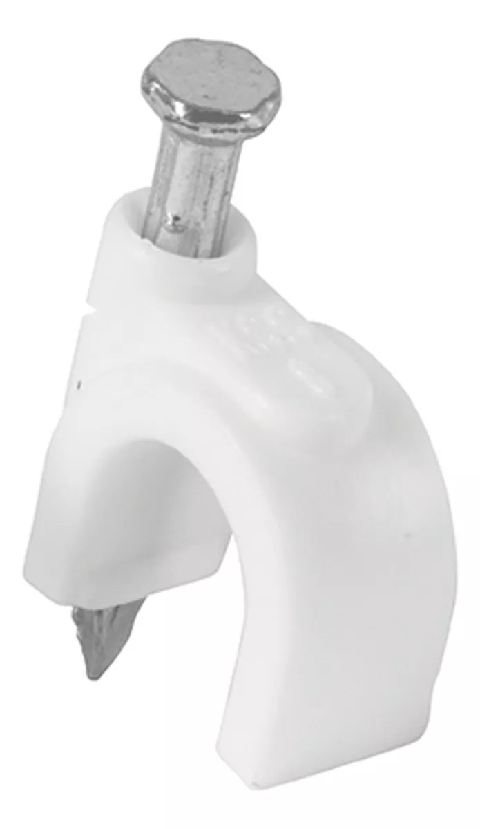 282730 VIANTI - Grapa para cable redonda 10 mm blanca con 20pz Vianti