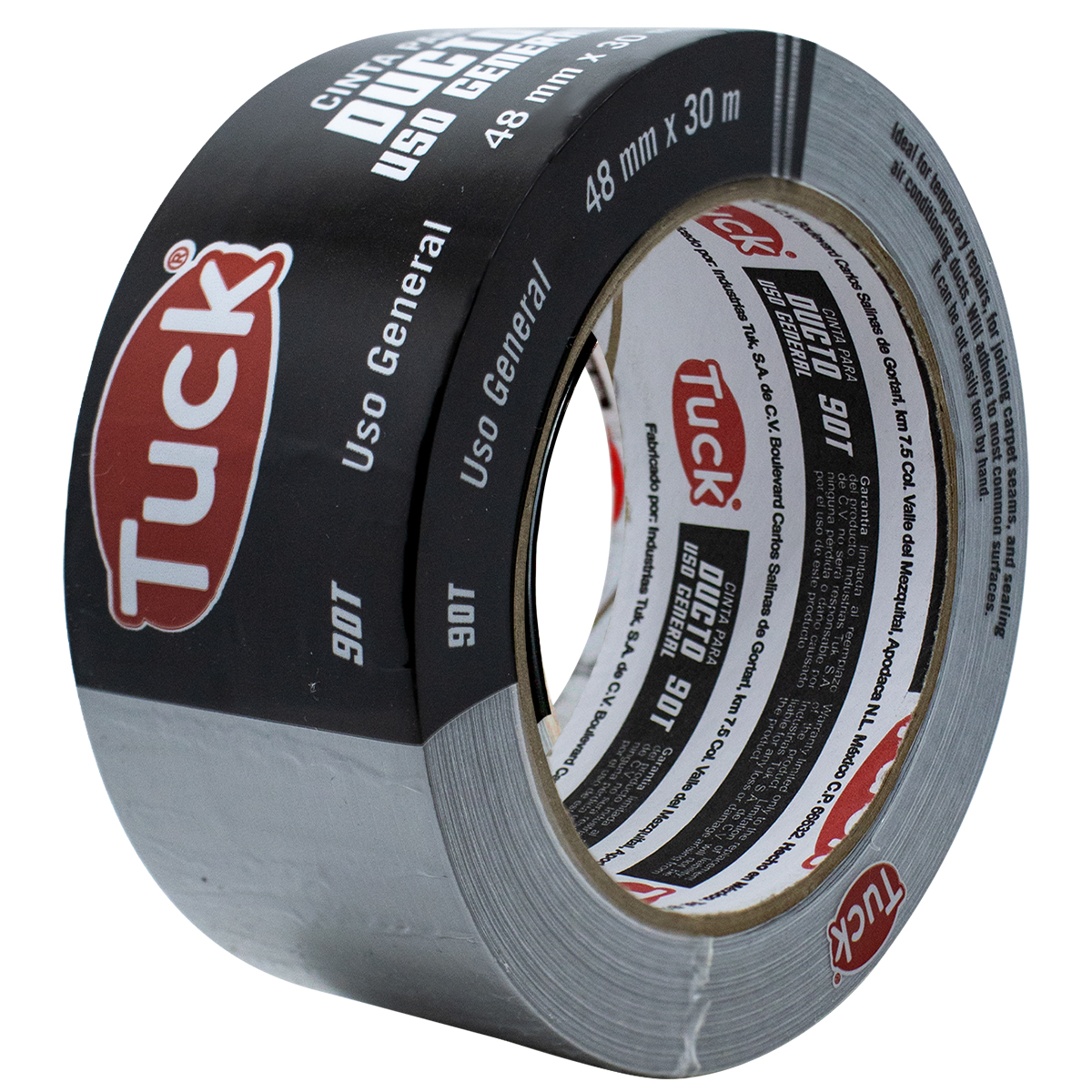 282830 TUK - Cinta para ducto 48mm x 30mts uso gral 90T Tuk
