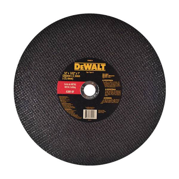 282987 DeWALT - Disco metal chop saw 14
