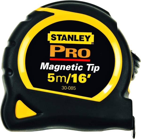 283015 STANLEY - Flexometro 5mt ABS negro/amarillo Pro en blister Stanley