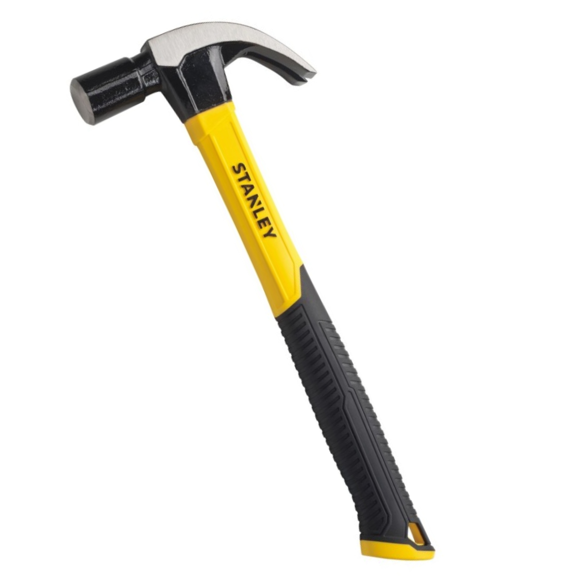 283078 STANLEY - Martillo uña curva mango fibra de vidrio 20 oz Stanley
