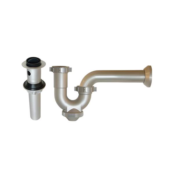 283205 COFLEX - Trampa para lavabo rigida con registro PVC con contra Coflex