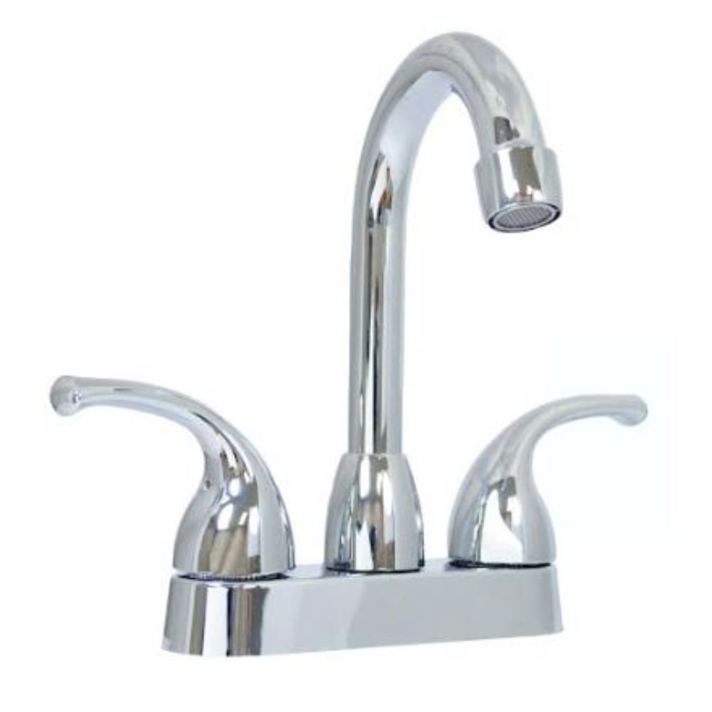 283765 FONTANERY - Mezcladora lavabo ABS tipo bar maneral palanca 1/4 de vuelta cromada 21039 Fontanery