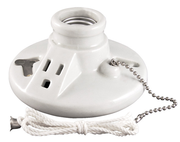 283829 MONTANA - Portalampara ceramica redonda con ladron y cadena Montana