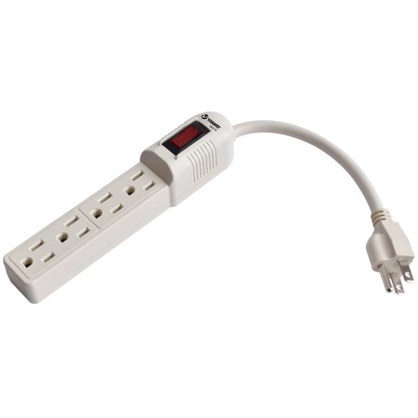 284053 VIANTI - Multicontacto con cable 20cm 04 contactos con indicador Vianti