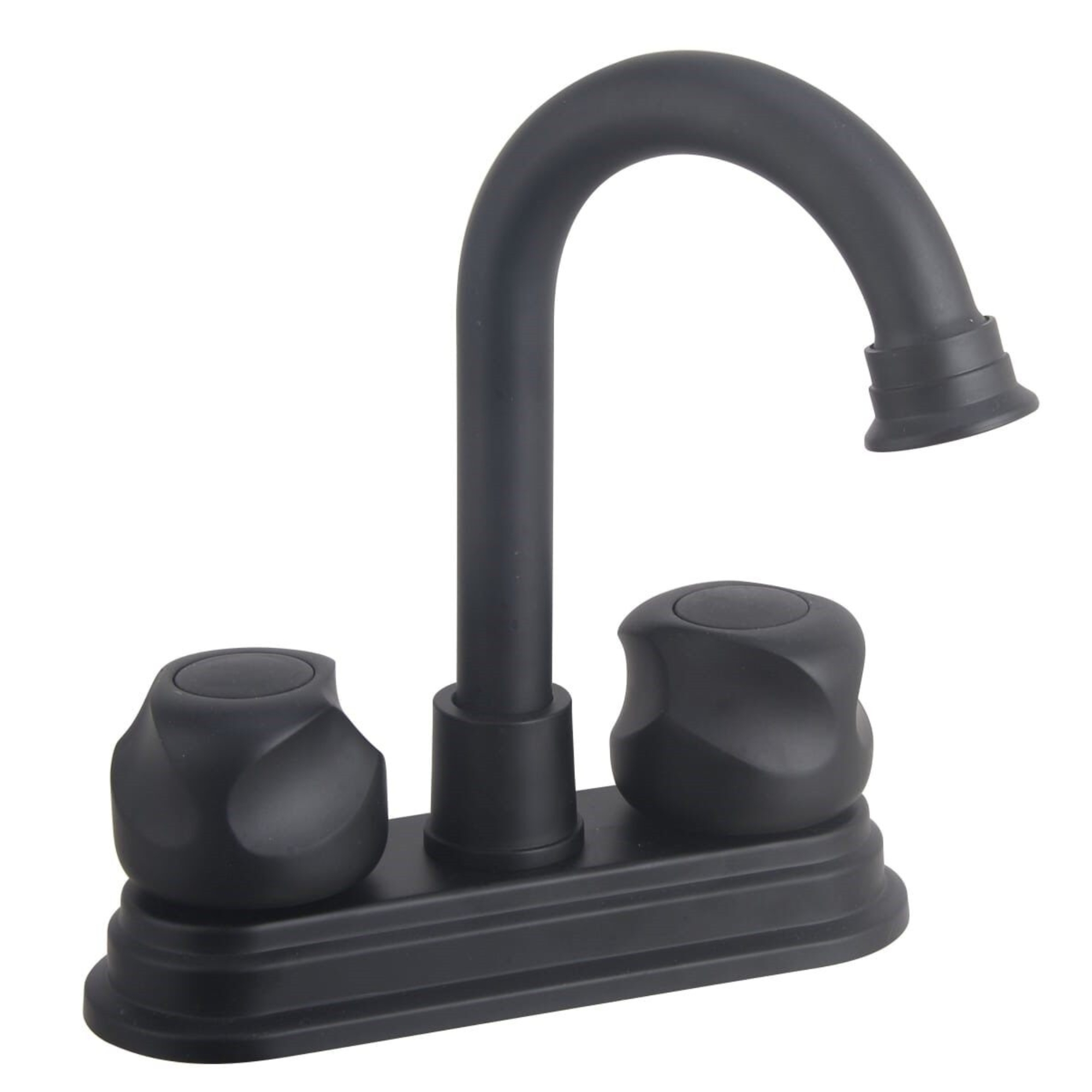 284118 VIANTI - Mezcladora lavabo laton tipo bar maneral standard negra Vianti