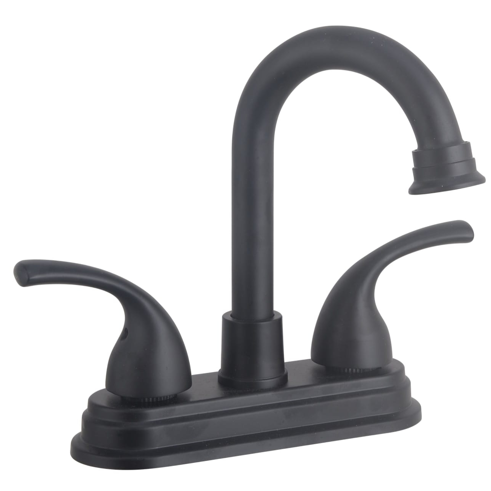284120 VIANTI - Mezcladora lavabo laton tipo bar maneral palanca 1/4 vuelta negra Vianti