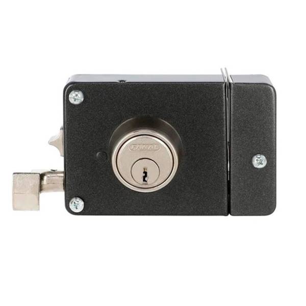 284136 FANAL - Cerradura sobreponer derecha negra montafacil Fanal