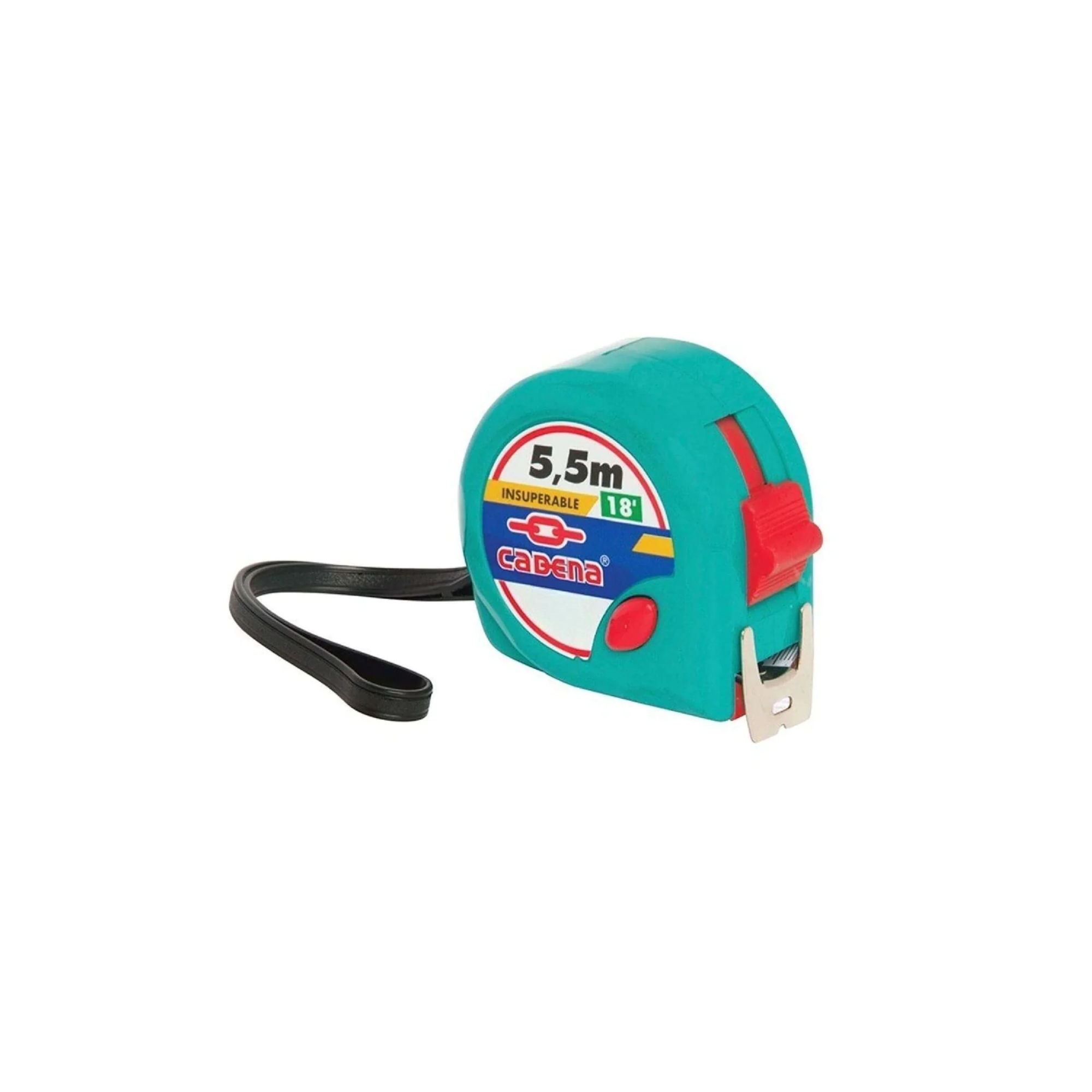 284391 CADENA - Flexometro 5.5mt ABS colores para display Cadena