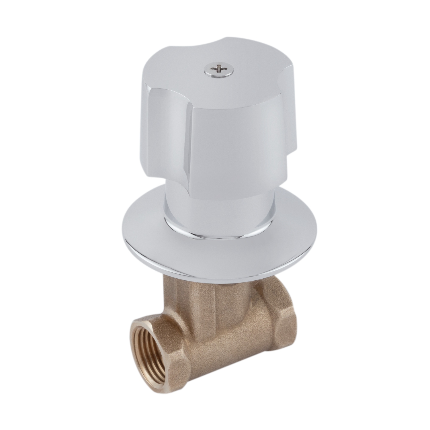 284416 DICA - Juego llaves empotrar soldable laton con maneral standard Dica