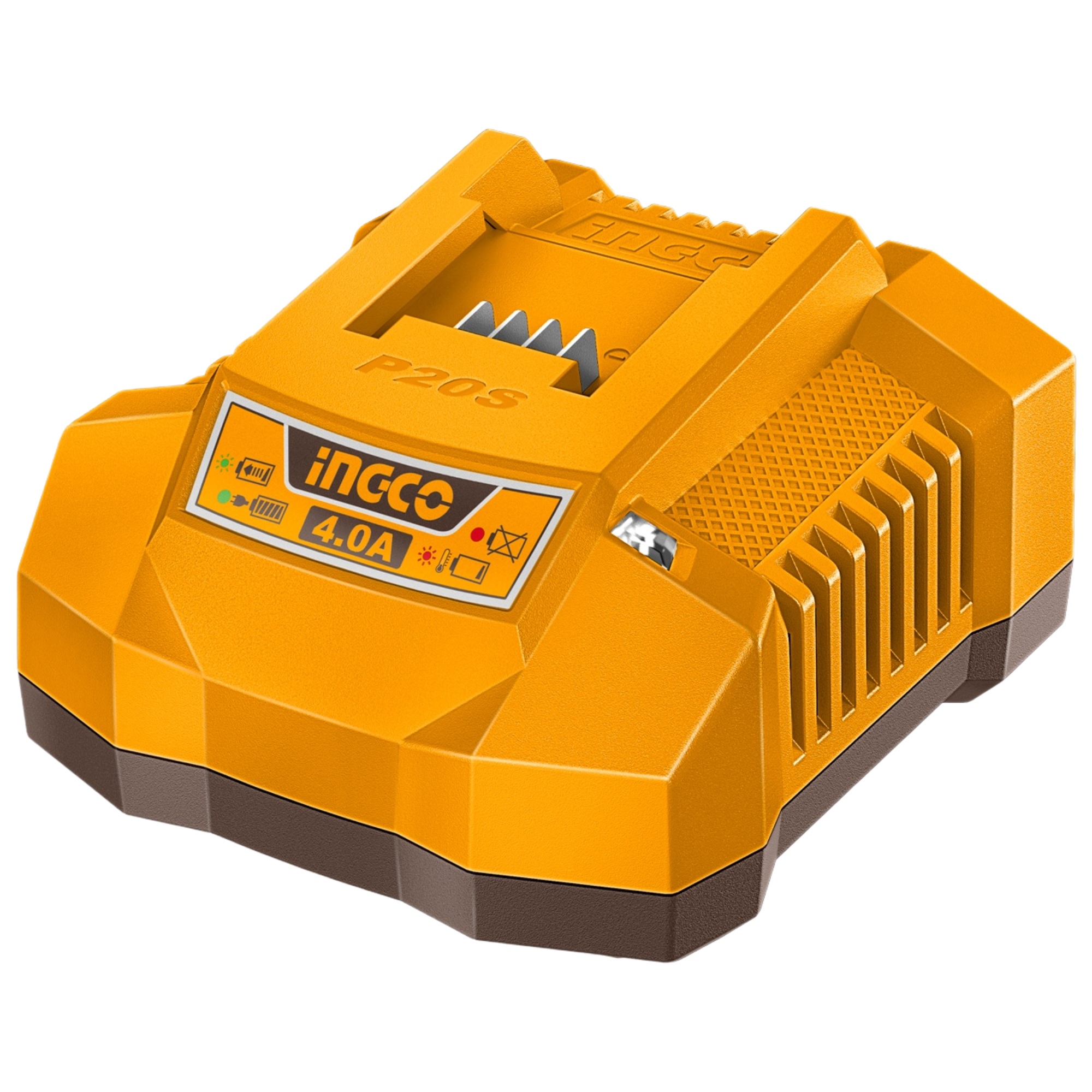 284654 INGCO - Cargador de baterias rapido 20v 4A Ingco