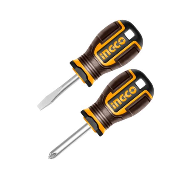 284681 INGCO - Juego 2 desarmadores trompo 1/4