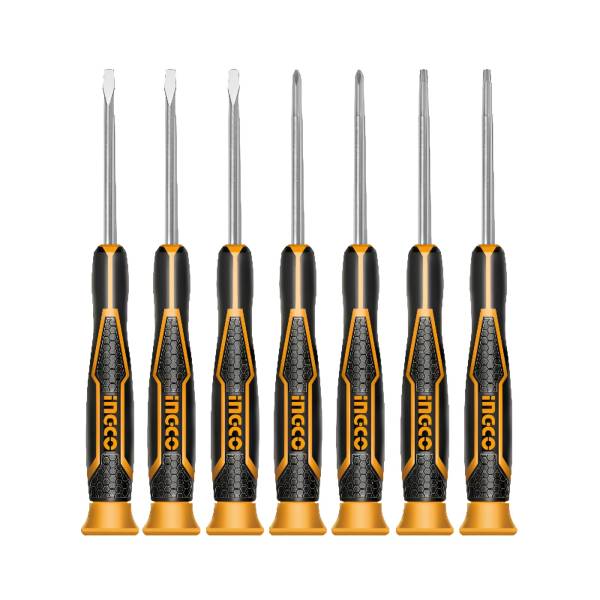 284699 INGCO - Juego desarmadores para joyero 7 pzs Ingco