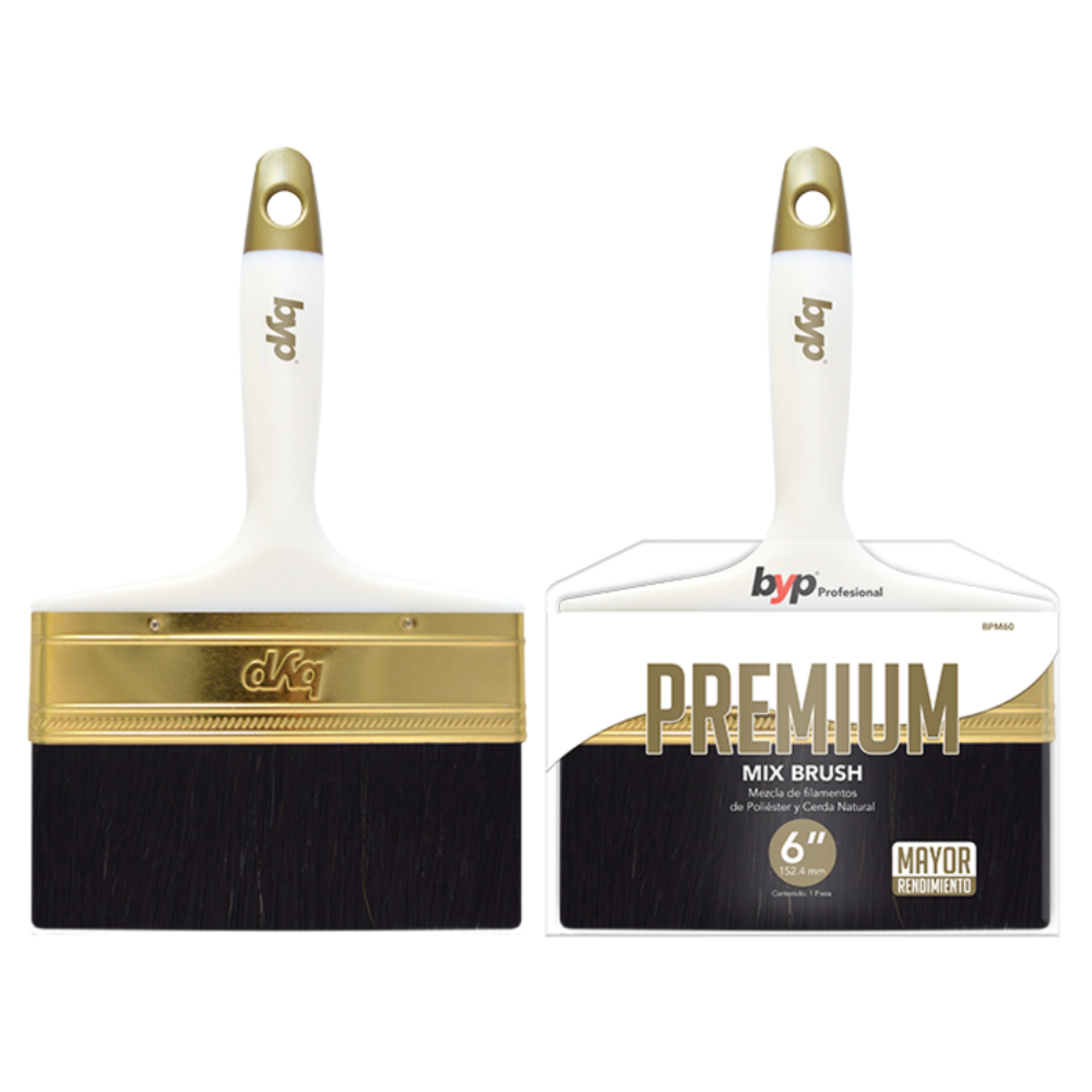 284848 BYP - Brocha premium 160mm 6