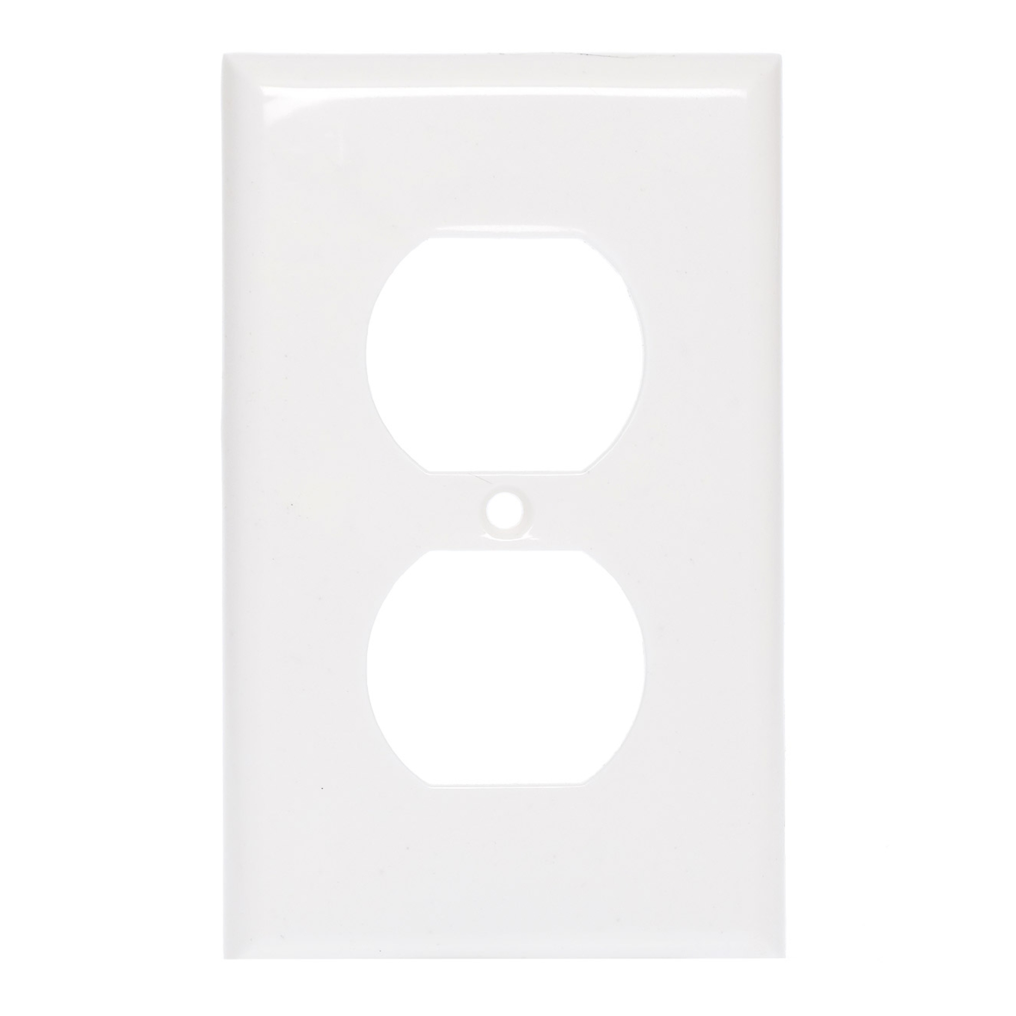 284892 IGOTO - Placa para contacto duplex blanco Americano Igoto