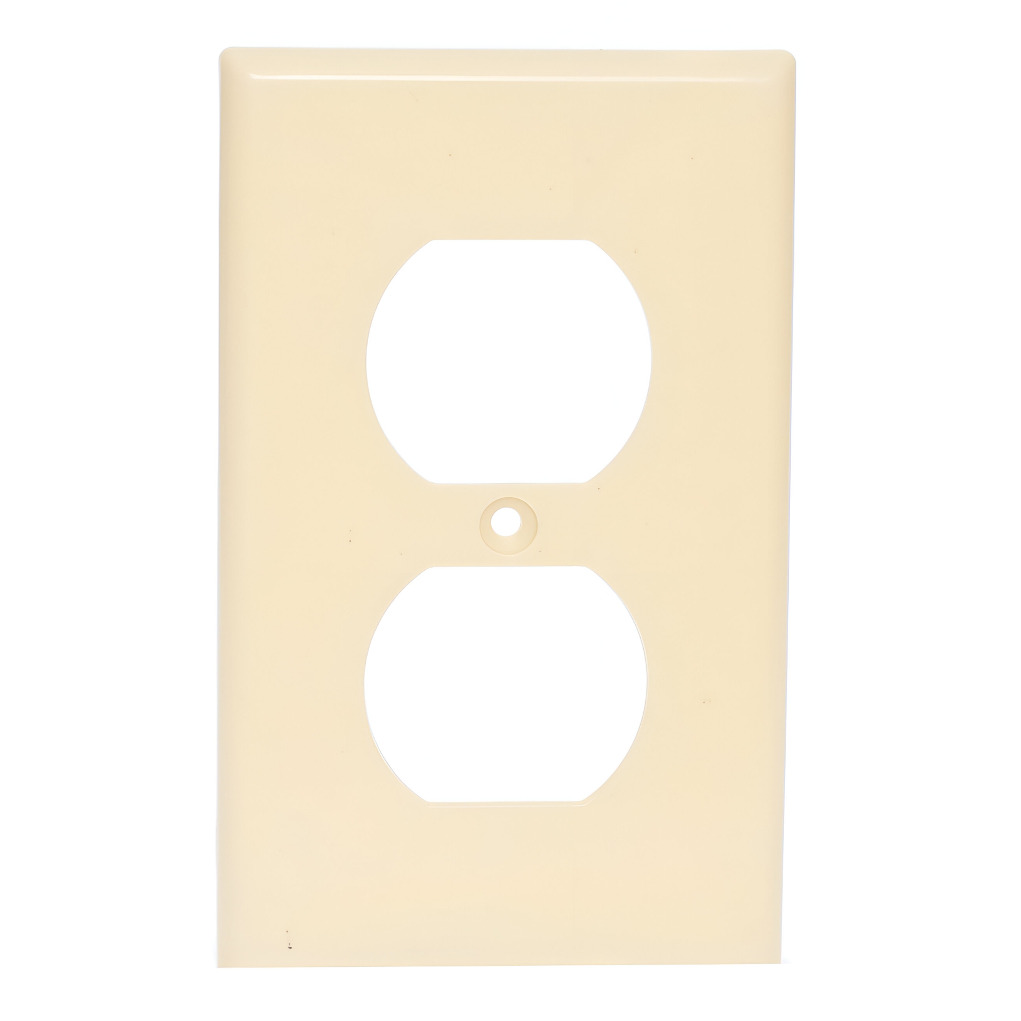 284893 IGOTO - Placa para contacto duplex marfil Americano Igoto