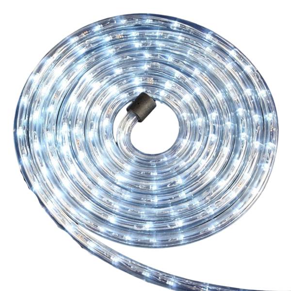 284902 VIANTI - Serie navideña en manguera 10 mt LED blanca 8 funciones Vianti