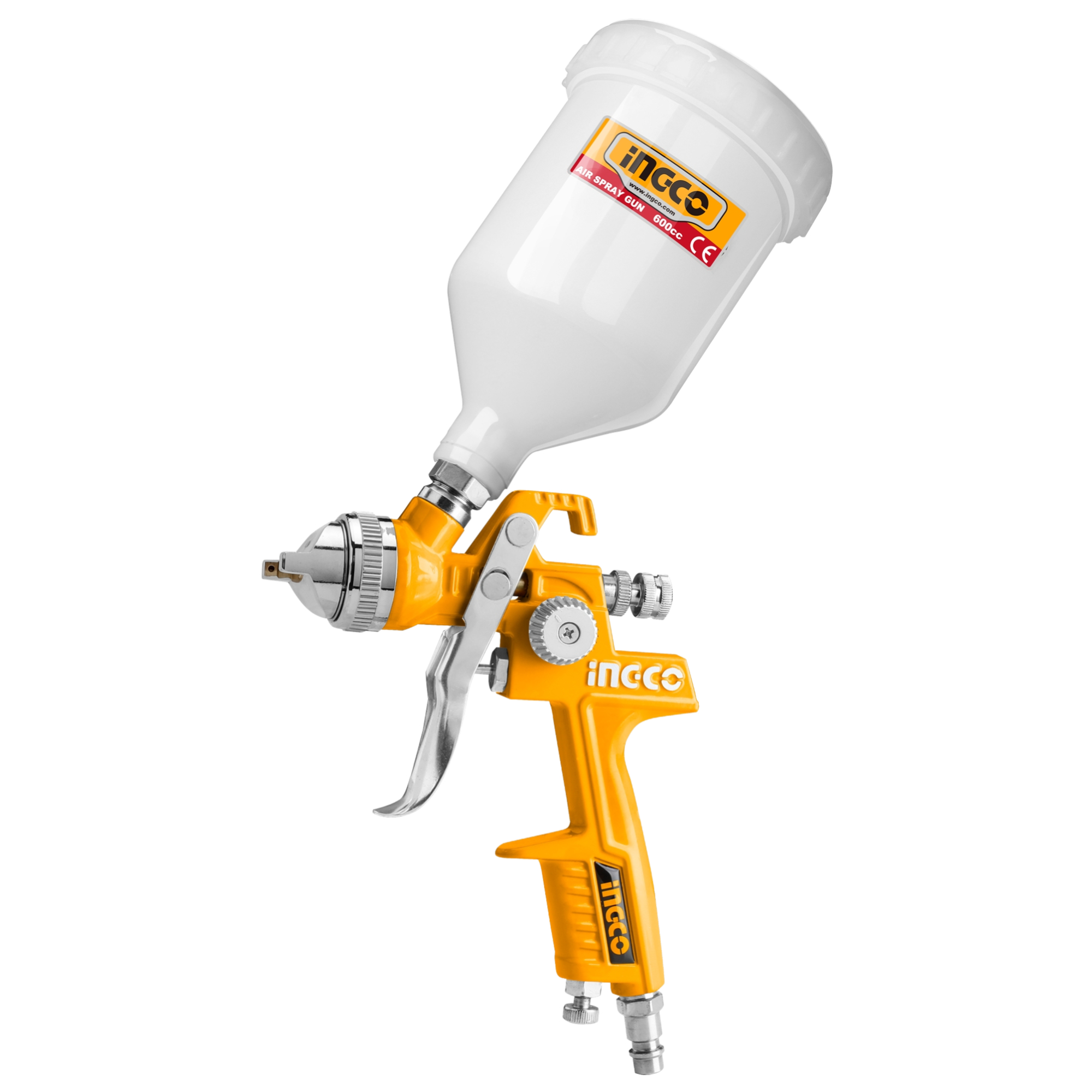 285329 INGCO - Pistola para pintar gravedad HVLP 600cc Ingco