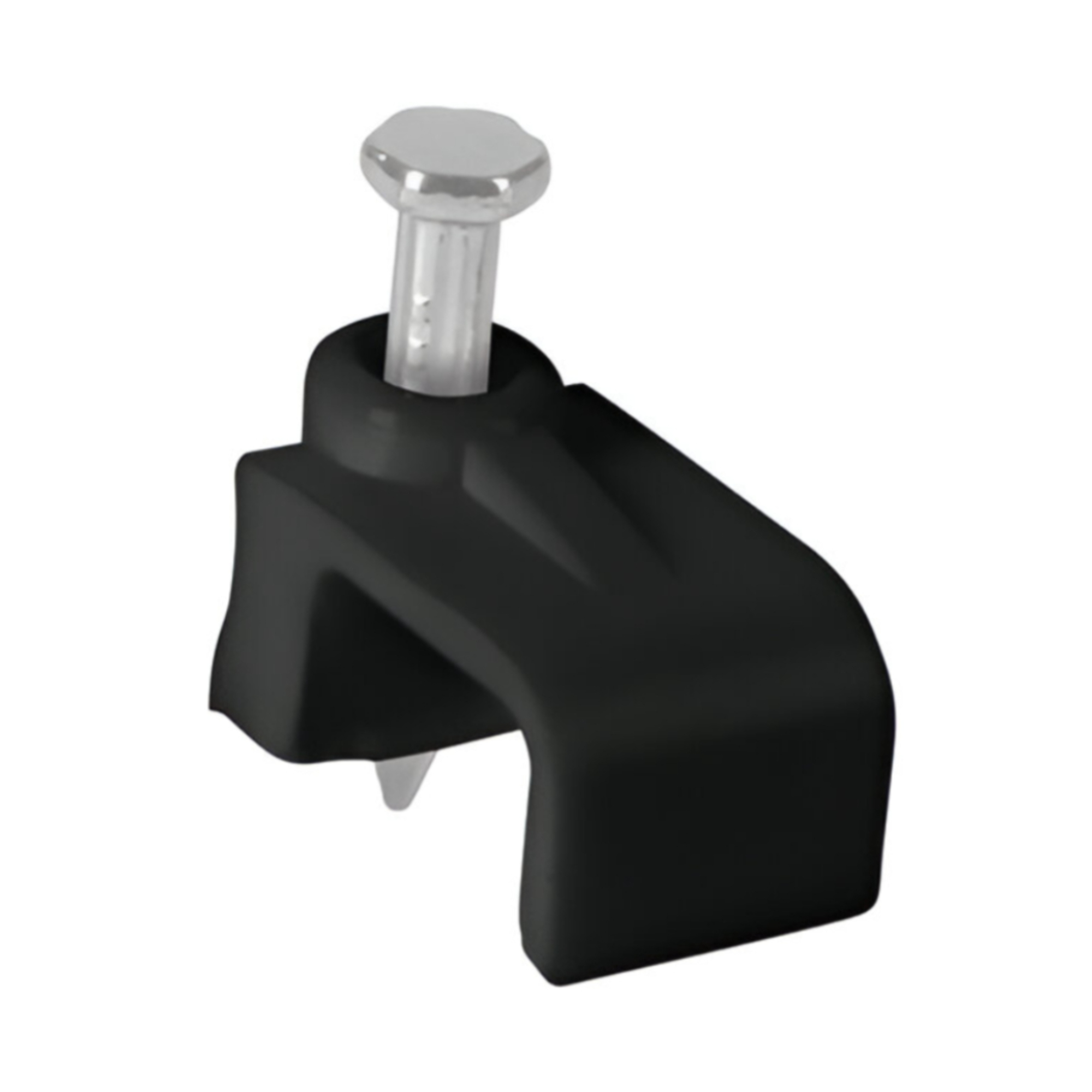 285553 VIANTI - Grapa para cable plana 3x6mm negra con 20pz Vianti