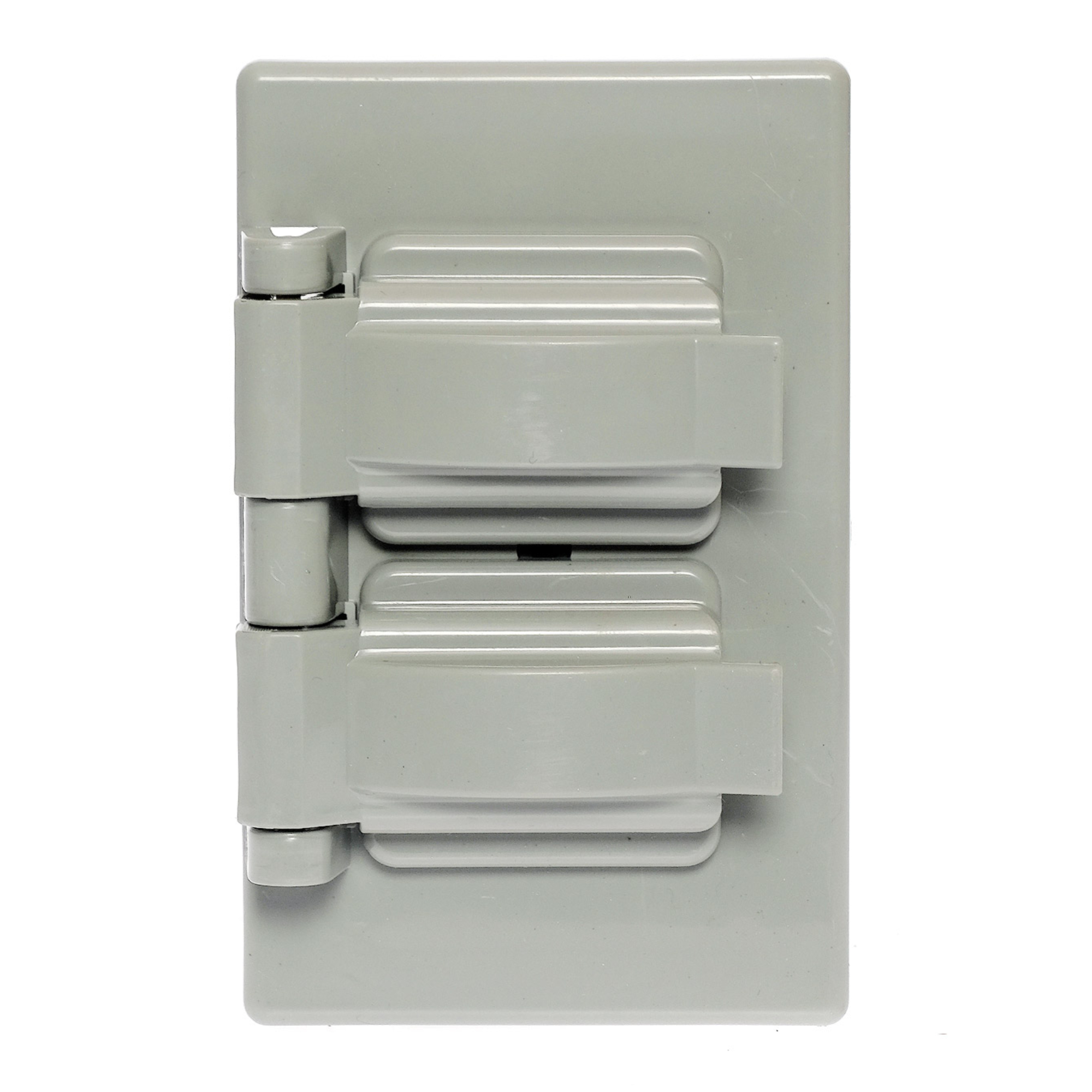 285624 IGOTO - Placa para contacto duplex intemperie gris Americano Igoto