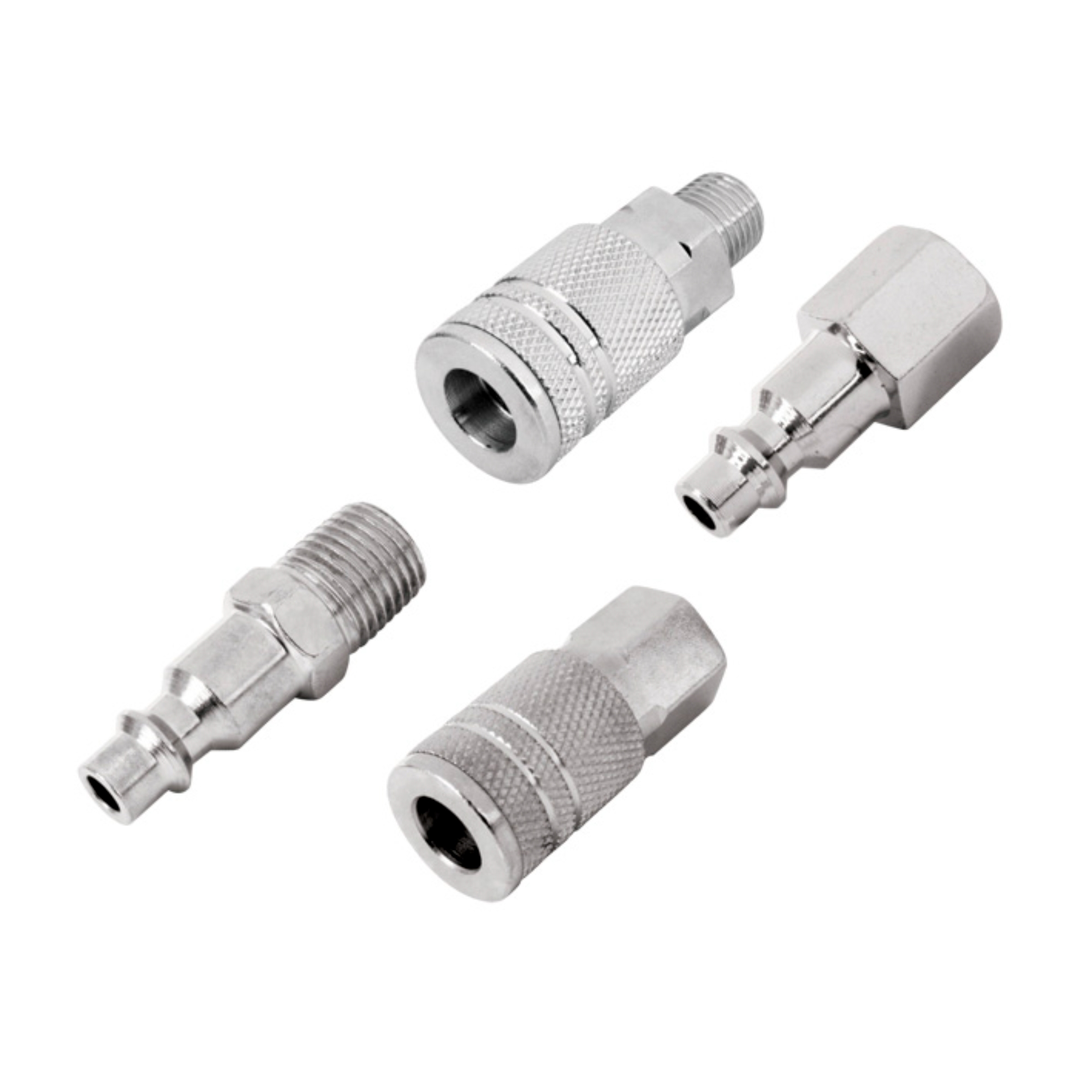 286040 AKSI - Juego 2 conectores 2 coples para compresor Aksi