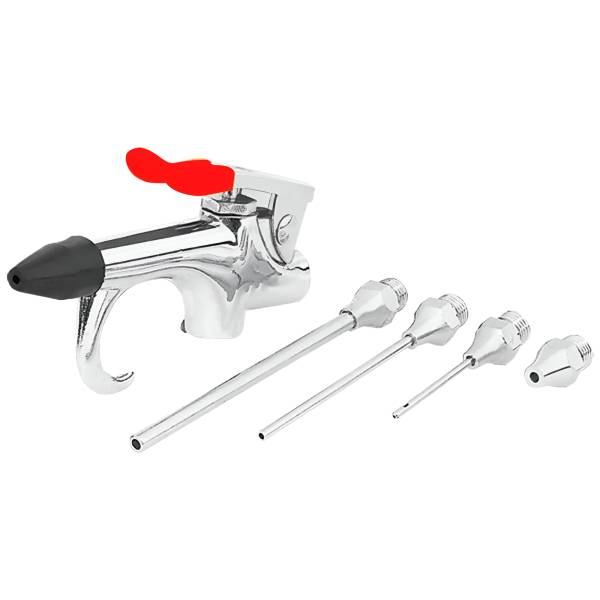 286043 AKSI - Juego pistola soplete con 5 boquillas Aksi