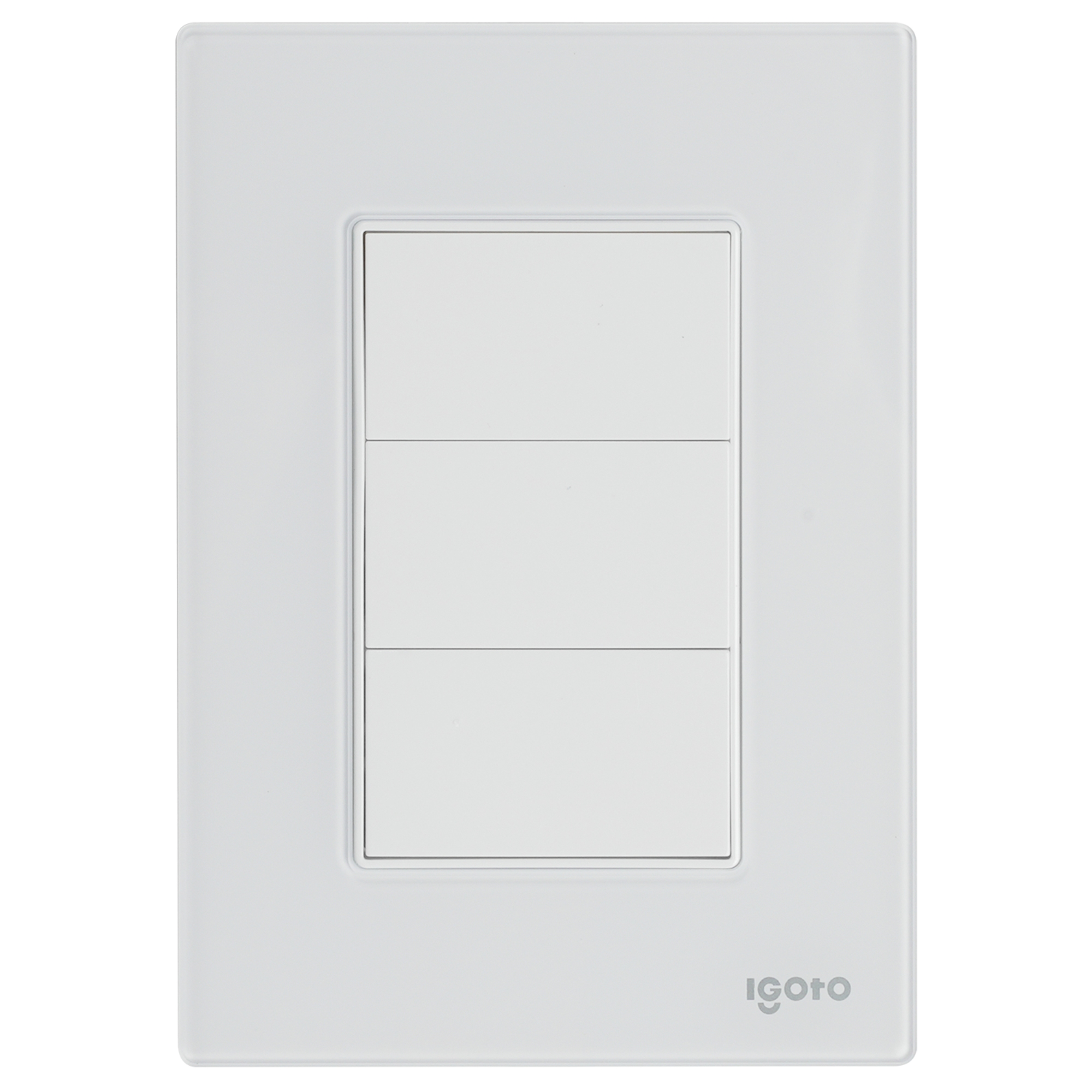 286245 IGOTO - Placa ciega blanco Cristal Igoto