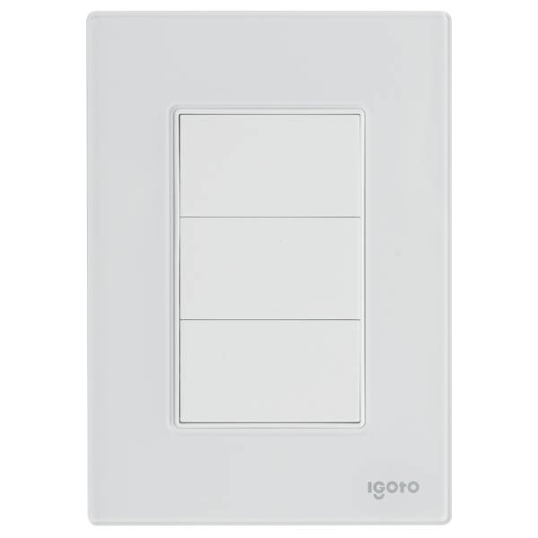 286245 IGOTO - Placa ciega blanco Cristal Igoto
