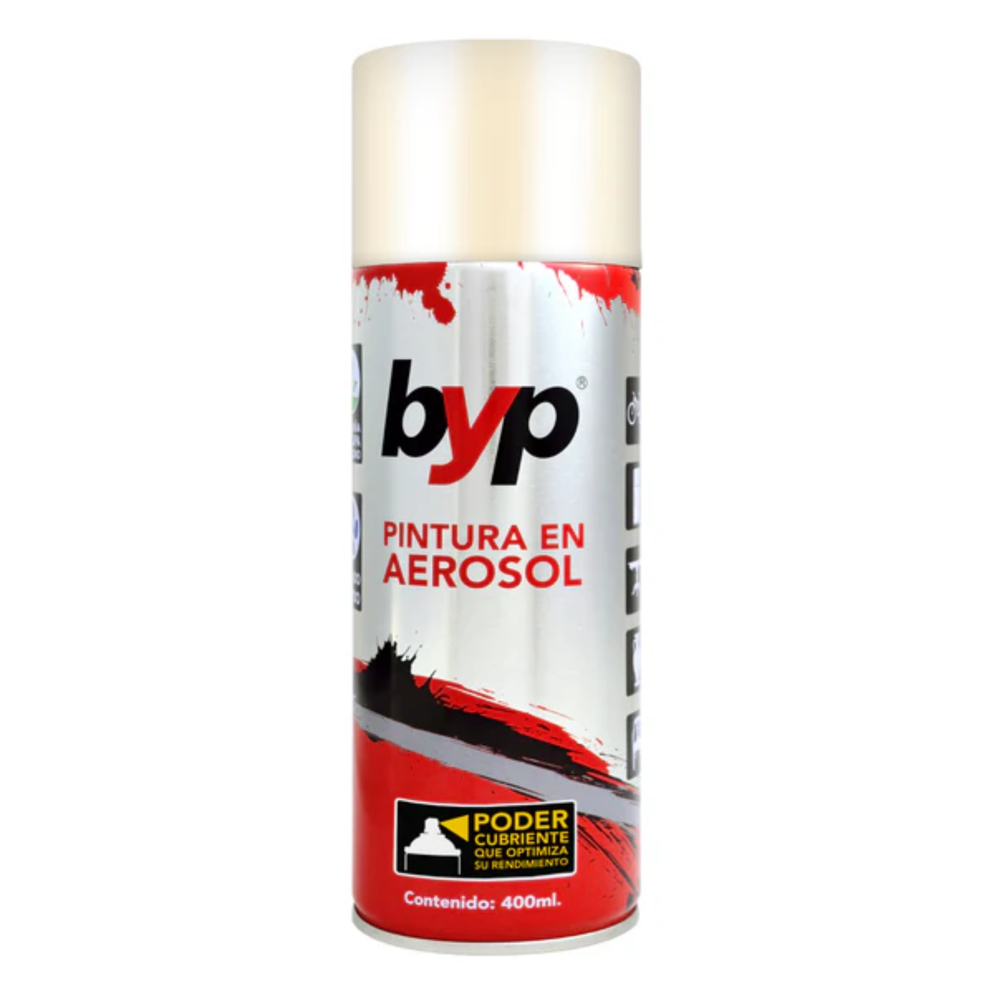 286327 BYP - Pintura en aerosol 400ml blanco ostion BYP