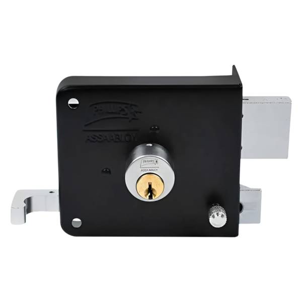 286404 PHILLIPS - Cerradura sobreponer derecha negra montafacil blister Phillips