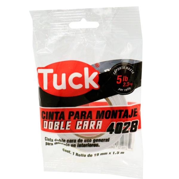 286812 TUK - Cinta de montaje 19mm x 01.5mts 4028 Tuk