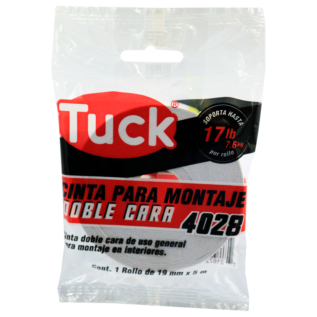 286813 TUK - Cinta de montaje 19mm x 05mts 4028 Tuk