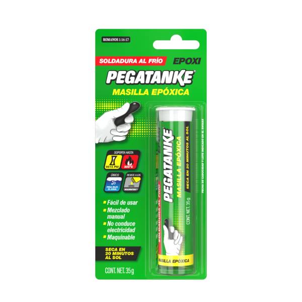 286820 PEGATANKE - Plastilina 35gr negro Pegatanke