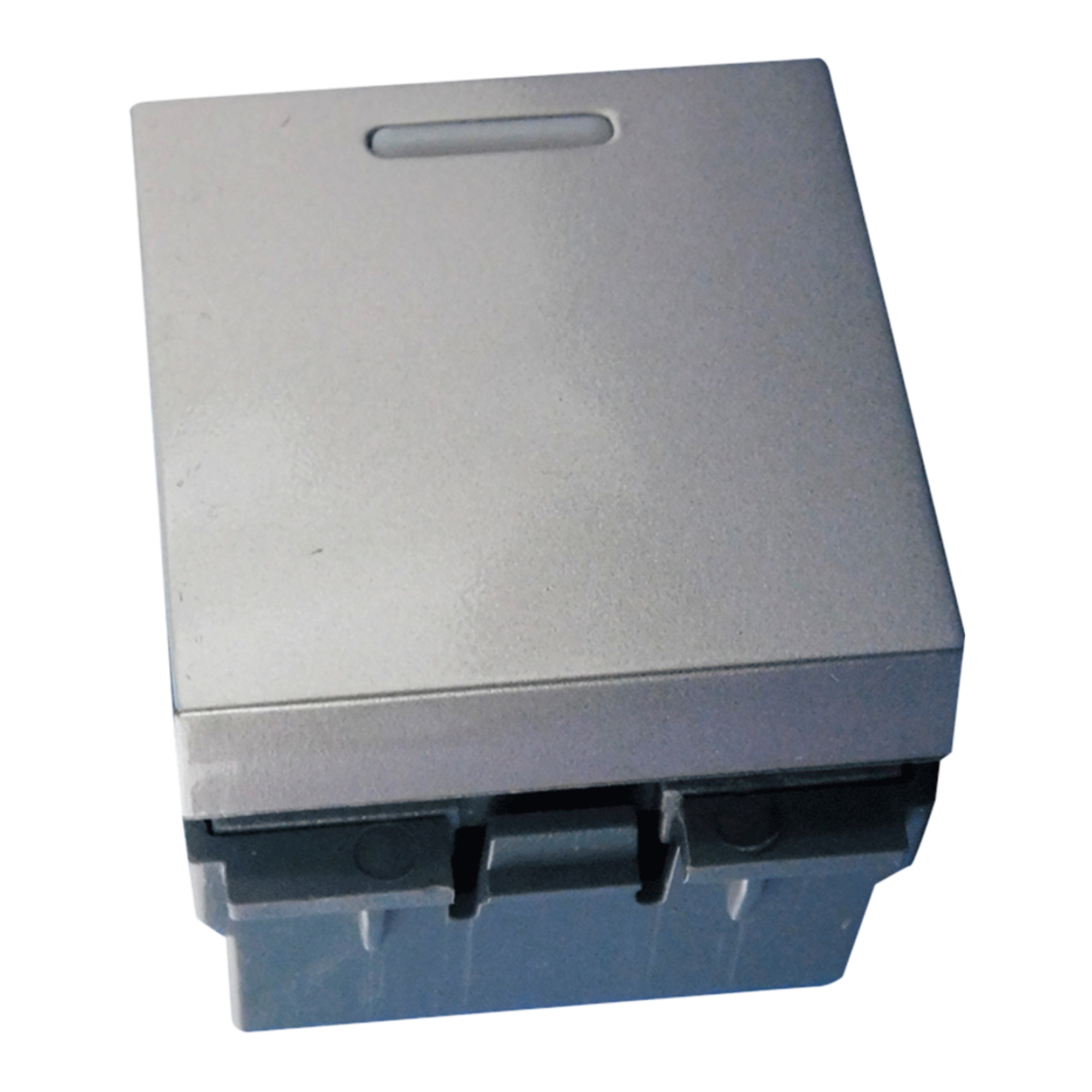 287119 MONTANA - Apagador escalera gris metal 36mm Krystal Montana