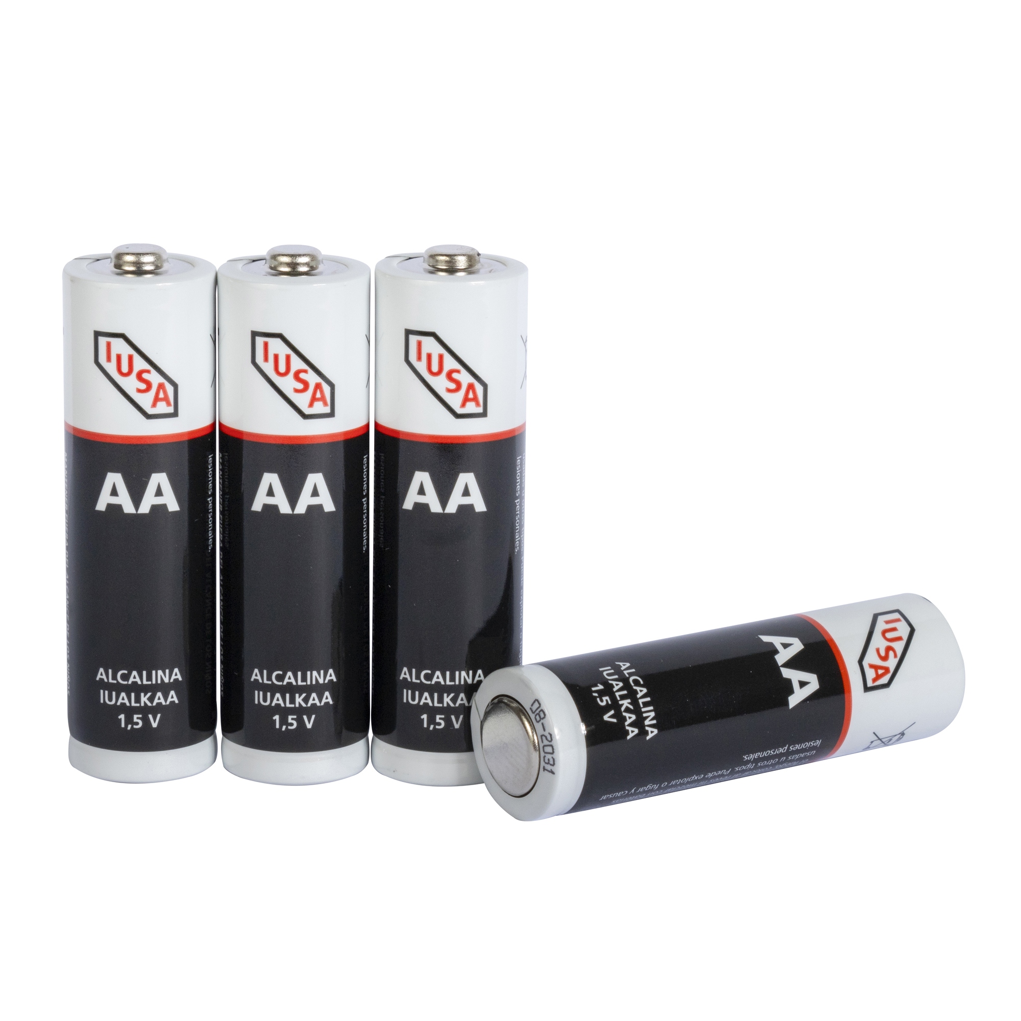 287190 IUSA - Pila alcalina AA blister con 4 pz Iusa