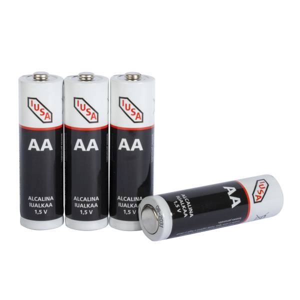287190 IUSA - Pila alcalina AA blister con 4 pz Iusa