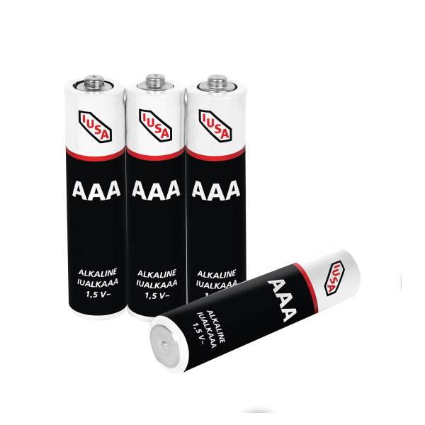 287191 IUSA - Pila alcalina AAA blister con 4 pz Iusa
