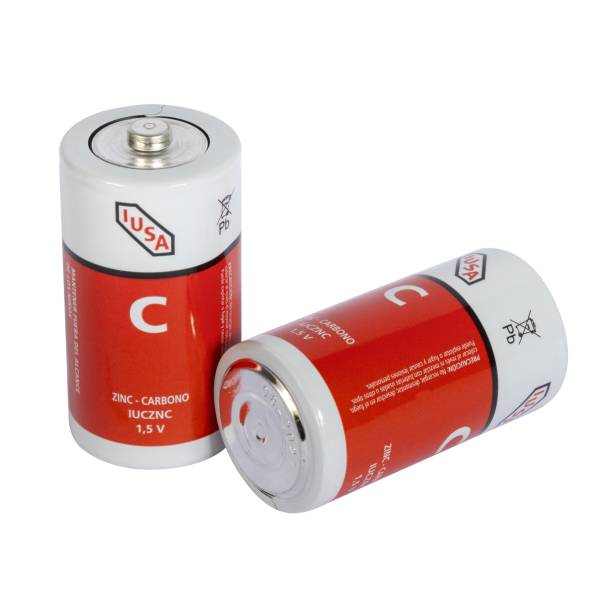 287197 IUSA - Pila zinc-carbon C blister con 2 pz Iusa